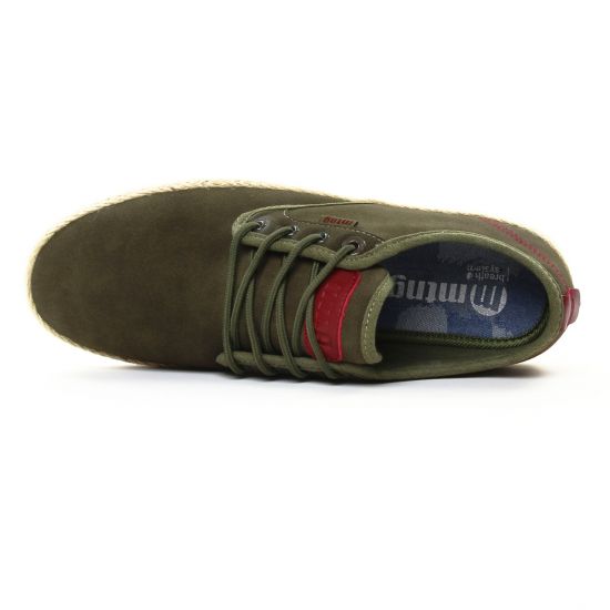 tennis et baskets mode vert kaki mode homme printemps été - Photo Produit 4