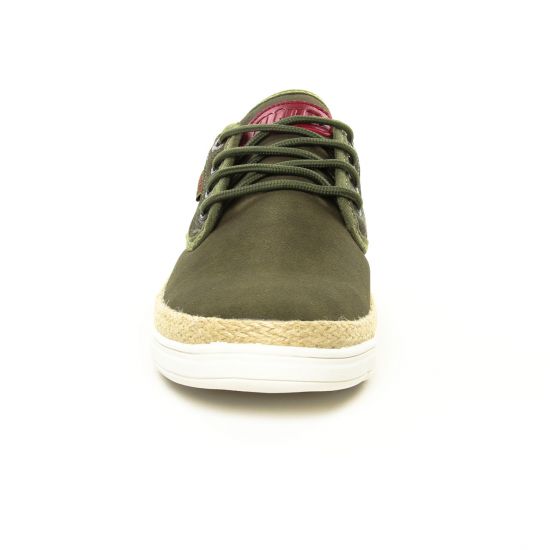 tennis et baskets mode vert kaki mode homme printemps été - Photo Produit 6