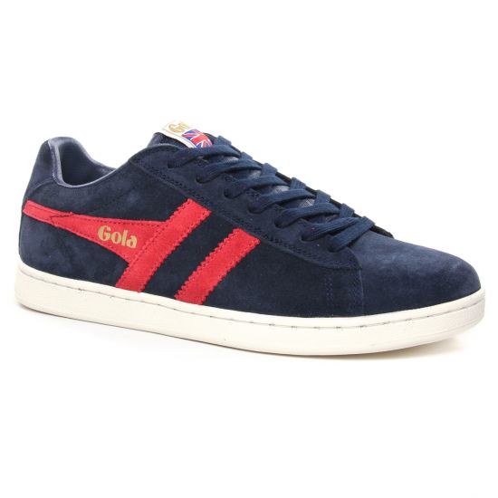 Tennis Gola Equipe Sud Navy Red, vue principale de la chaussure homme