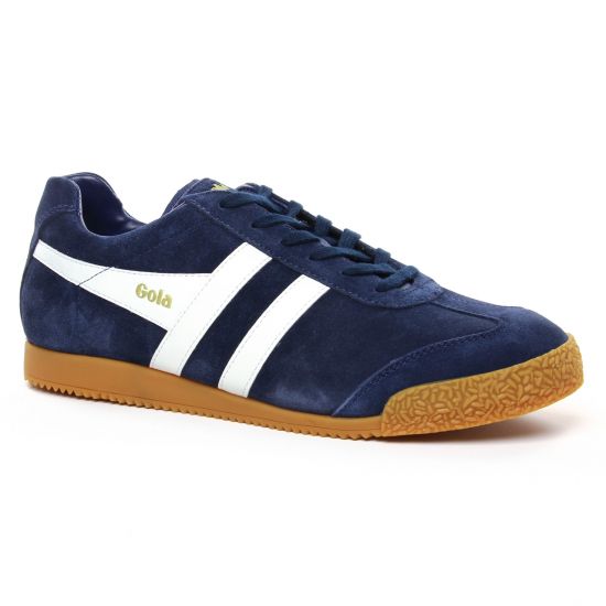 Tennis Gola Harrier Navy White, vue principale de la chaussure homme