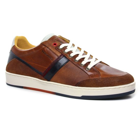 Tennis Redskins Salda Cognac Marine, vue principale de la chaussure homme