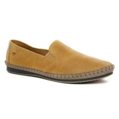 Chaussures homme été 2021 - mocassins Fluchos beige
