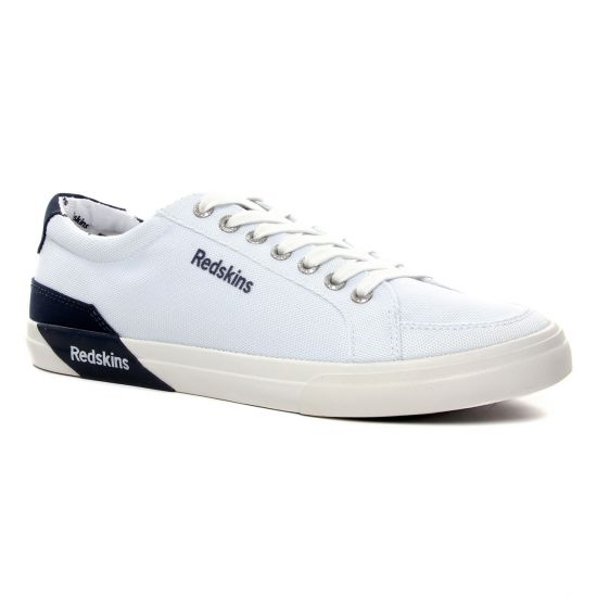 Tennis Redskins Forman Blanc Marine, vue principale de la chaussure homme