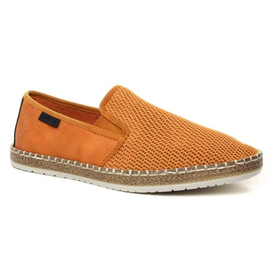Mocassins Et Bateaux Rieker B5265-39 Arancio, vue principale de la chaussure homme