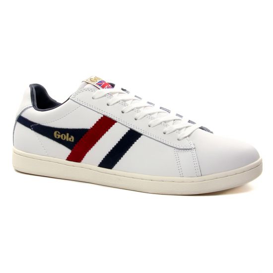 Tennis Gola Equipe White Navy, vue principale de la chaussure homme