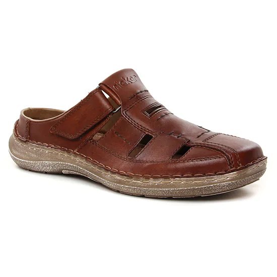 Sandales Rieker 03085-24 Amaretto, vue principale de la chaussure homme