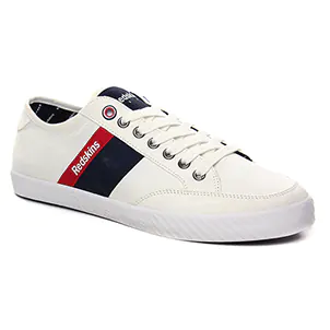 Redskins Rocher Blanc Marine : chaussures dans la même tendance homme (tennis blanc) et disponibles à la vente en ligne 
