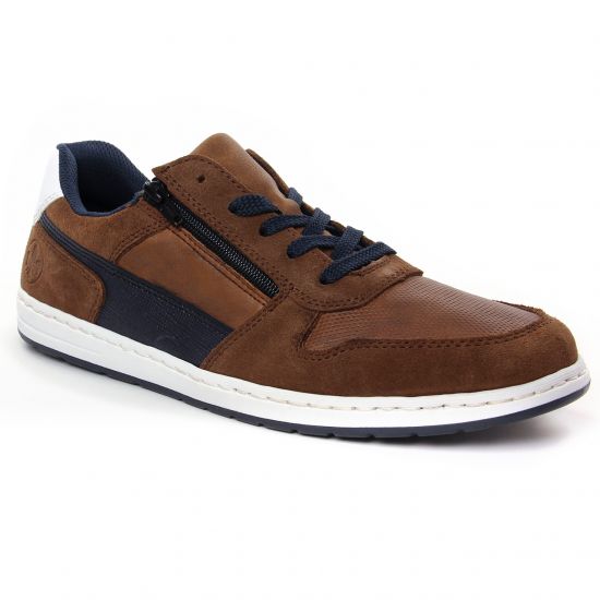 Tennis Rieker 18200-24 Sattel, vue principale de la chaussure homme