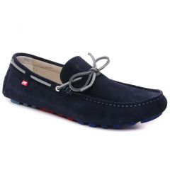 mocassins-bateaux bleu marine: même style de chaussures en ligne pour hommes que les Fluchos