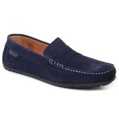 mocassins bleu marine: même style de chaussures en ligne pour hommes que les Fluchos
