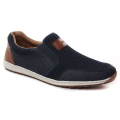 mocassins bleu: même style de chaussures en ligne pour hommes que les Rieker