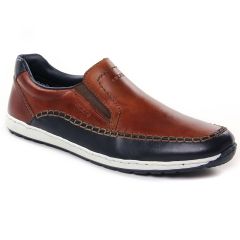 mocassins marron bleu: même style de chaussures en ligne pour hommes que les Fluchos