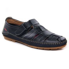 sandales bleu marine: même style de chaussures en ligne pour hommes que les Fluchos