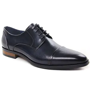derbys bleu même style de chaussures en ligne pour hommes que les  Brett And Sons