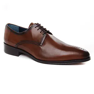 derbys marron même style de chaussures en ligne pour hommes que les  Brett And Sons