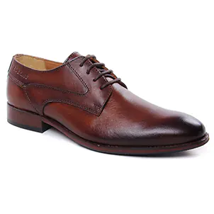 derbys marron: même style de chaussures en ligne pour hommes que les Fluchos