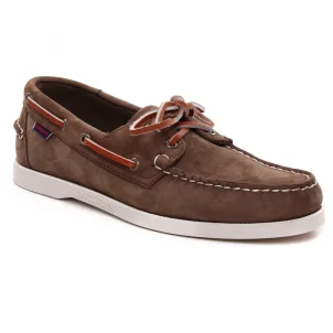 Sebago Docksides Nbk Dk Brown Comb : chaussures dans la même tendance homme (mocassins-bateaux marron) et disponibles à la vente en ligne 