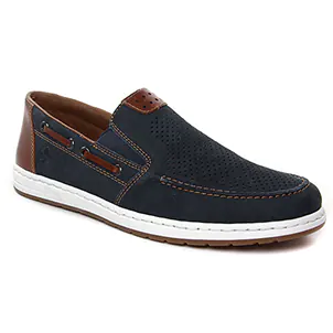 Rieker 18266-14 Ozean Amaretto : chaussures dans la même tendance homme (mocassins bleu marine) et disponibles à la vente en ligne 