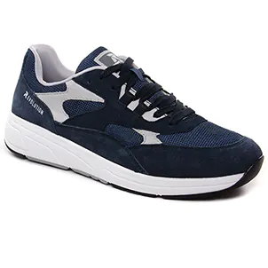 tennis-baskets-mode bleu marine même style de chaussures en ligne pour hommes que les  Teddy Smith