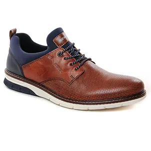 Rieker 14450-22 Nuss Lake : chaussures dans la même tendance homme (tennis marron bleu) et disponibles à la vente en ligne 