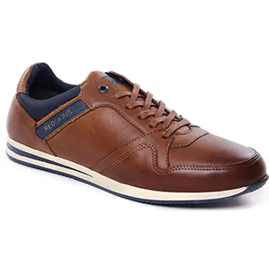 Redskins Aimabli Cognac Marine : chaussures dans la même tendance homme (tennis marron) et disponibles à la vente en ligne 