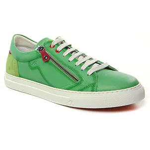 tennis-baskets-mode vert même style de chaussures en ligne pour hommes que les  Teddy Smith