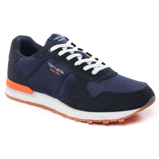Tennis Teddy Smith 71632 Navy, vue principale de la chaussure homme