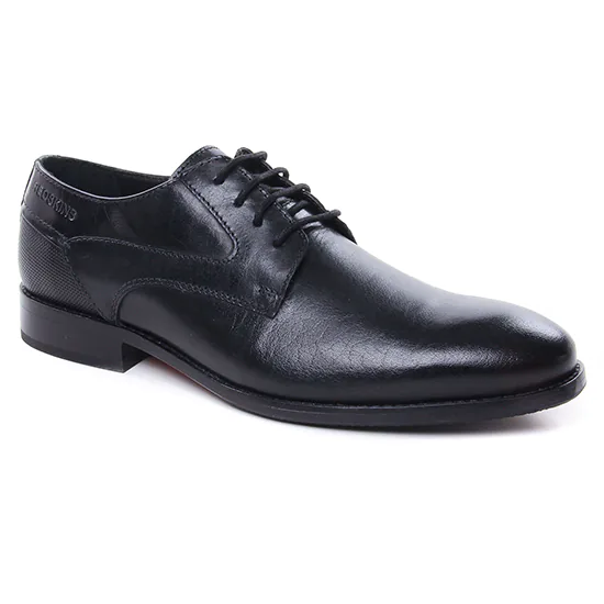 Chaussures Basses À Lacets Redskins Venere Noir, vue principale de la chaussure homme