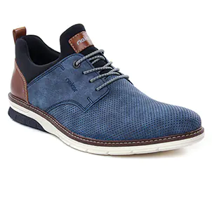 Rieker 14450-14 Baltik Amaretto : chaussures dans la même tendance homme (derbys bleu marron) et disponibles à la vente en ligne 