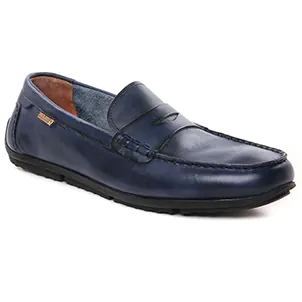 mocassins bleu marine même style de chaussures en ligne pour hommes que les  Pikolinos