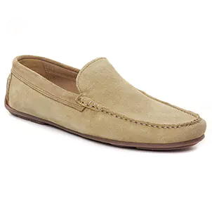 mocassins beige clair même style de chaussures en ligne pour hommes que les  Fluchos
