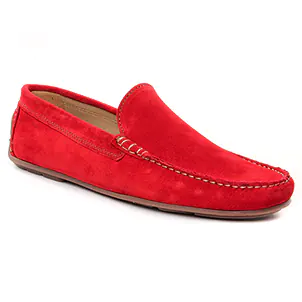 mocassins rouge même style de chaussures en ligne pour hommes que les  Fluchos