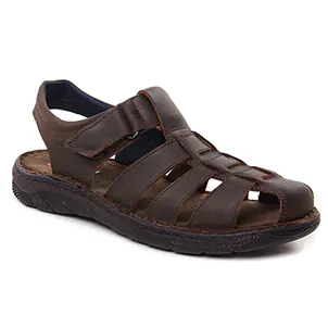 sandales marron même style de chaussures en ligne pour hommes que les  Fluchos