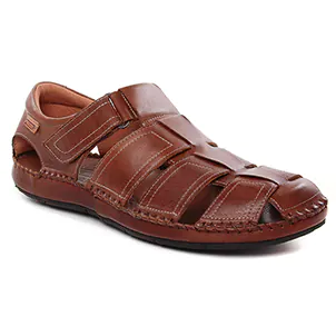 sandales marron même style de chaussures en ligne pour hommes que les  Rieker
