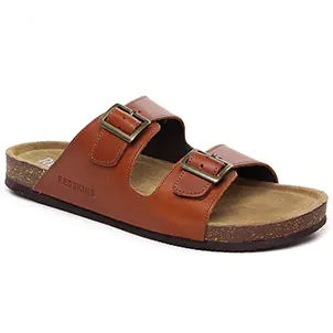 Redskins Californie Cognac : chaussures dans la même tendance homme (sandales marron) et disponibles à la vente en ligne 