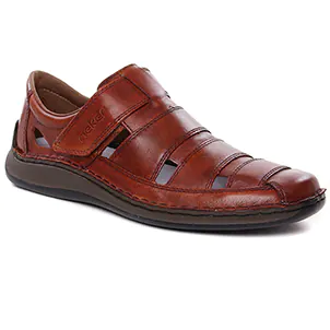 Rieker 05278-24 Brandy : chaussures dans la même tendance homme (sandales marron) et disponibles à la vente en ligne 