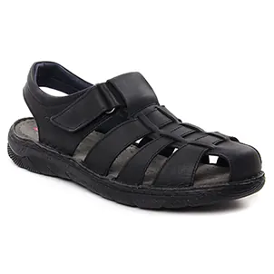 sandales noir même style de chaussures en ligne pour hommes que les  Fluchos
