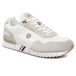 Serge Blanco Cha1914 Blanc : chaussures dans la même tendance homme (tennis-baskets-mode blanc) et disponibles à la vente en ligne 