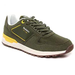 Redskins Brams Kaki Jaune : chaussures dans la même tendance homme (tennis-baskets-mode kaki jaune) et disponibles à la vente en ligne 
