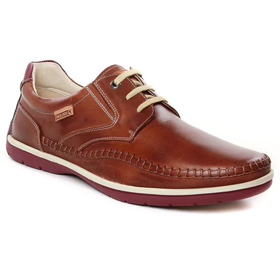 Chaussures Basses À Lacets Pikolinos Marbella Cuero, vue principale de la chaussure homme