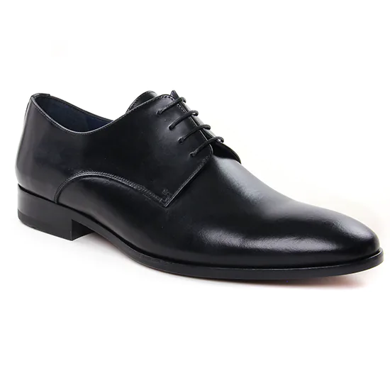 Chaussures Basses À Lacets Brett Sons 3952 Noir, vue principale de la chaussure homme