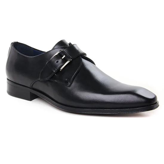 Chaussures Basses À Lacets Brett Sons 4617 Noir, vue principale de la chaussure homme