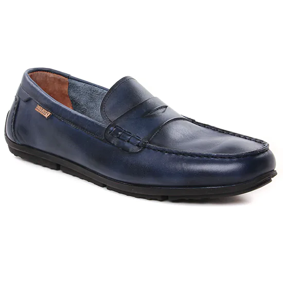 Mocassins Et Bateaux Pikolinos Conil Blue, vue principale de la chaussure homme