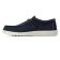 chaussures basses à lacets bleu marine mode homme printemps été vue 3