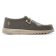 chaussures basses à lacets vert kaki mode homme printemps été vue 2