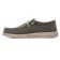 chaussures basses à lacets vert kaki mode homme printemps été vue 3