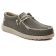 chaussures basses à lacets vert kaki mode homme printemps été vue 1
