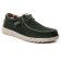 chaussures basses à lacets vert kaki mode homme printemps été vue 1