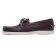 mocassins bateaux marron foncé mode homme printemps été vue 3