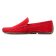 mocassins rouge mode homme printemps été vue 3